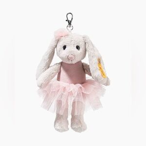 Hoppie Ballerina Rabbit Plush Bag Charm